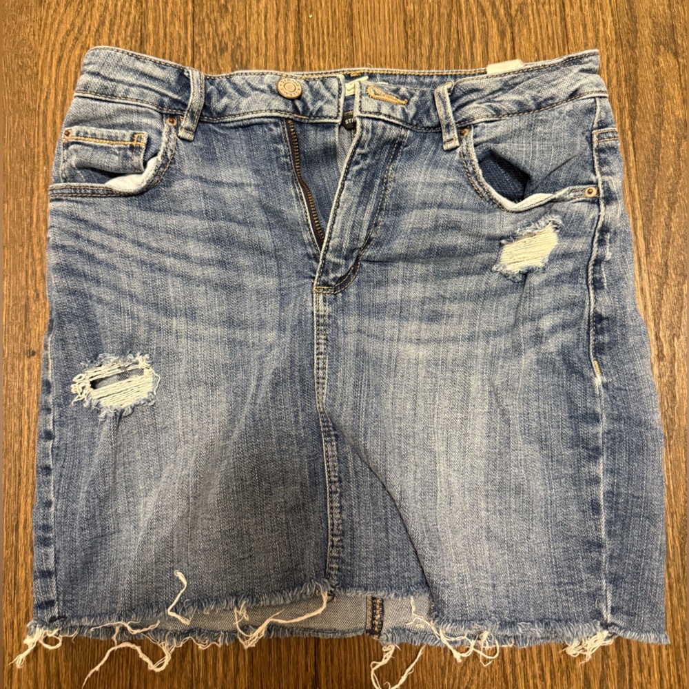 Garage Blue Denim Shorts